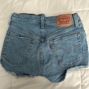 Levis 501 High Waisted Shorts